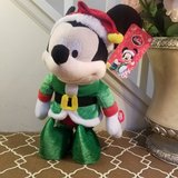 Mickey Mouse Christmas Elf Singing "Deck the Halls" &  Dancing Plush in Joliet, Illinois