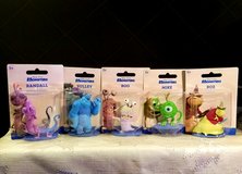 Monsters Inc Disney Toy Gift Set Lot Mini Figures in Aurora, Illinois