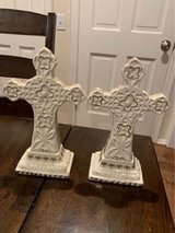 set 2 ceramic crosses in Westmont, Illinois