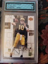Tom Brady 2000 U.D. Rookie card in 29 Palms, California