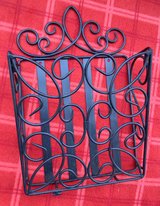 Wrought iron magazine holder in Warner Robins, Georgia