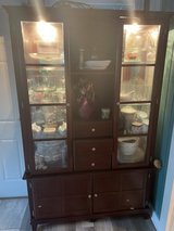 China cabinet with 2 lights in Plainfield, Illinois
