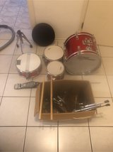 Red Groove Percussion youth Drum set in Ramstein, Germany