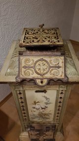 German wood stove in Ramstein, Germany