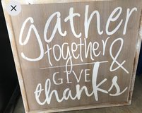 Gather sign in Byron, Georgia