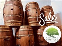 Wine Barrels -Dining tables and more in stock in Ramstein, Germany