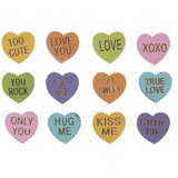 Handmade Conversation Heart Stud Earrings in Camp Lejeune, North Carolina