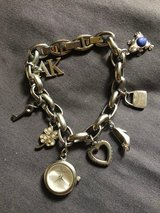 Anne Klein Women's Swarovski Charm Bracelet Watch in Guam, GU