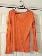 Junior So Wear It Declare It Orange Long Sleeve Shirt in Cherry Point, North Carolina