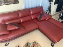 Red Couch near perfect condition in Okinawa, Japan
