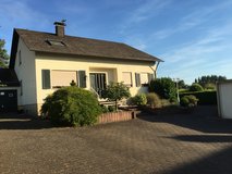 Freestanding house with two garages and huge garden in Spangdahlem, Germany
