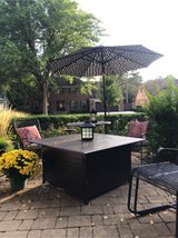 Propane Fire Pit Table.  Includes Tank. in Aurora, Illinois