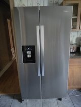 STAINLESS STEEL DOUBLE DOOR REFRIGERATOR FOR SALE in Kingwood, Texas