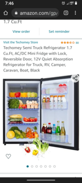 RV camper mini fridge (NEW) in Oswego, Illinois