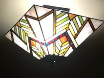 Stained Glass Ceiling Light Fixture in Warner Robins, Georgia