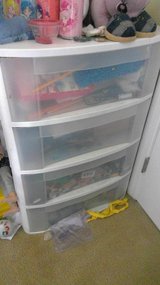 Plastic 4 drawer storage in Camp Lejeune, North Carolina