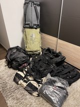 Variety of luggage, gym bags, tactical bags, (North Face, Yeti, and Oakley) in Stuttgart, GE