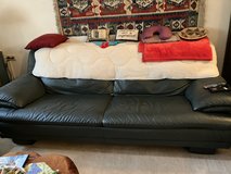 3-seater leather couch in Ramstein, Germany