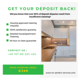 PCS'ng soon? GET YOUR DEPOSIT BACK! in Ramstein, Germany
