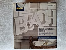 Decorative Letters "BEACH" in Ramstein, Germany