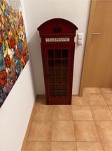 British Phone Booth Cabinet in Ramstein, Germany