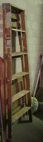 6 Feet Wood Painter's Ladder available after 10 March 2024 in Ramstein, Germany