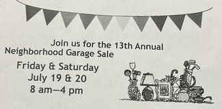 Neighborhood Garage Sale 10 Homes July 19 & 20 in Naperville, Illinois