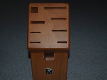 Knife Storage Block (Wood) in San Angelo, Texas