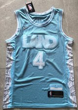 Unisex Cleveland Cavaliers Evan Mobley Nike Light Blue 2024-25 Swingman Player Jersey - City Edi... in Orland Park, Illinois