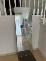 Unfinished glass mirror in Okinawa, Japan