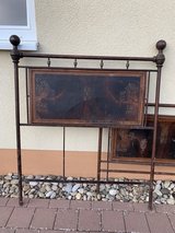 Italian iron bed 1800’s head and footboard in Ramstein, Germany