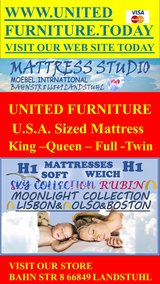 MATTRESS STUDIO U.S.A. SIZES & BED FRAMES Landstuhl Store in Ramstein, Germany