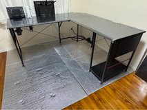 Black L Shaped Corner Desk in Okinawa, Japan