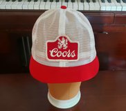 Vintage Snap back Coors trucker hat in Cleveland, Texas
