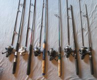 SPINNING ROD + REEL Combos - B - $25 each combo in Lockport, Illinois