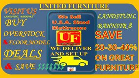 UNITED FURNITURE Floor Model Sales Save 20%-30%-and More in Oswego, Illinois