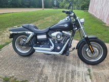 08 Harley Fatbob in Fort Leonard Wood, Missouri