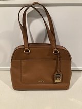 Ralph Lauren Fulton Dome satchel. Never used. Beautiful leather. in Wheaton, Illinois