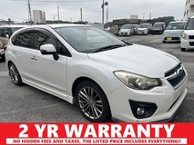 2 YR WARRANTY 2012 SUBARU IMPREZA SPORTS LOW MILES COMES WITH NEW JCI in Okinawa, Japan