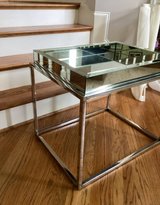 Heritage Antiqued Mirror Side/End Tables (2) in Cary, North Carolina