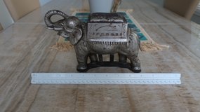 Vintage / Antique 1920's Cast Iron Lucky Elephant Cigarette Dispenser in Naperville, Illinois