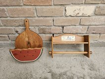 Vintage wood decor in Spring, Texas