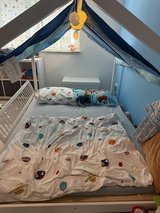 Children House Bed + mattress 140x200 in Ramstein, Germany