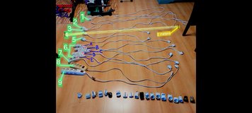 Italian Adapters and Extension Cord in Stuttgart, GE