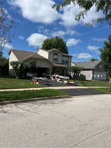 yard sale in Aurora, Illinois