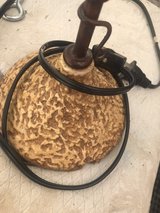 metal leaf shape lamp in Chicago, Illinois
