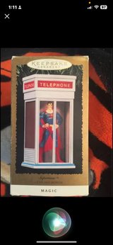 1995 DC Superman Hallmark Keepsake Christmas Tree Ornament in Cincinnati, Ohio