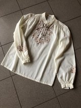 Bavarian Blouse Hand embrodered in Grafenwoehr, GE