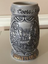 Coors Numbered “Passage to Gold” Iron Horse Beer Stein - 2000 in Batavia, Illinois