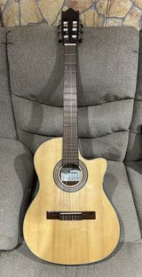 Ibanez Thinline Nylon Acous-Elec Guitar in Okinawa, Japan
